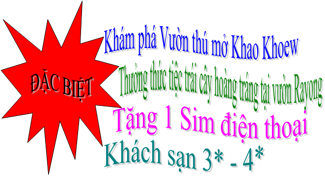 chuong trinh du lich thai lan khuyen mai